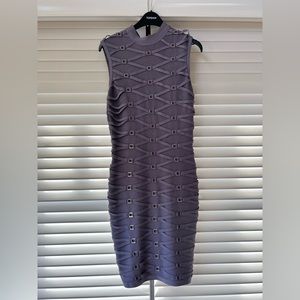 Topshop Dusty Lavender Bodycon Dress Size 2